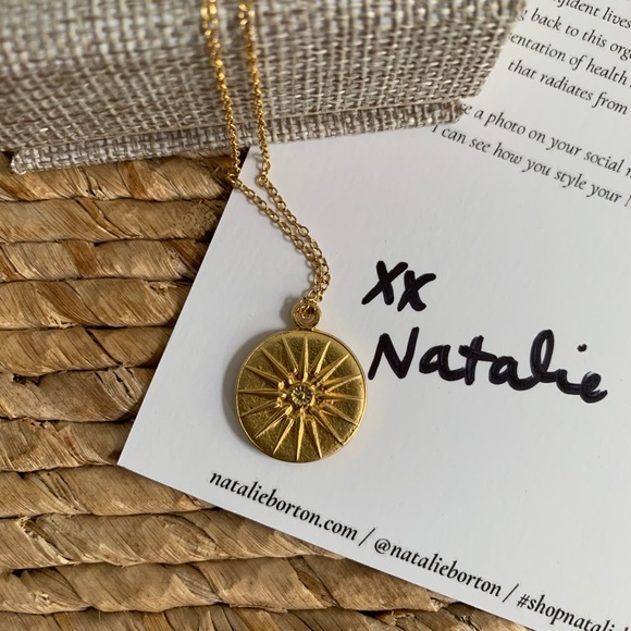 Natalie Borton Chloe Coin Necklace 